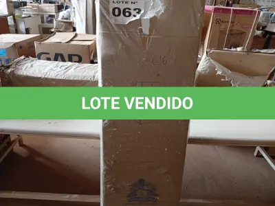 LOTE 063 - 01 - ARMARIO MULTIUSO SAO PAULO MDP BRANCO UV TEX (NO ESTADO, NÃO SABEMOS SE FUNCIONA. LEILÃO NÃO TEM GARANTIA E NEM DEVOLUÇÃO, SUJEITO A POSSÍVEIS AVARIAS VISÍVEIS/OCULTAS E/OU AUSÊNCIA DE COMPONENTES)