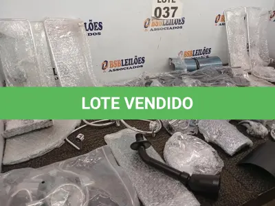 LOTE 037 - 01 – ACESSÓRIOS PARA BANHEIRO DIVERSOS (NO ESTADO, NÃO SABEMOS SE FUNCIONA. LEILÃO NÃO TEM GARANTIA E NEM DEVOLUÇÃO, SUJEITO A POSSÍVEIS AVARIAS VISÍVEIS/OCULTAS E/OU AUSÊNCIA DE COMPONENTES)