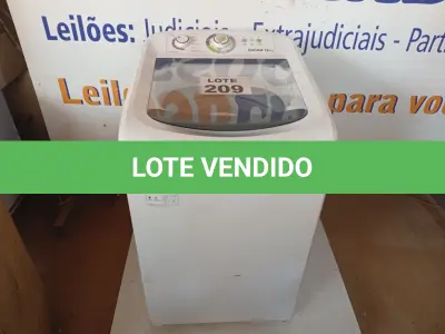 LOTE 209 - 01 - MÁQUINA DE LAVAR CONSUL 12KG 110V (NO ESTADO, NÃO SABEMOS SE FUNCIONA. LEILÃO NÃO TEM GARANTIA E NEM DEVOLUÇÃO, SUJEITO A POSSÍVEIS AVARIAS VISÍVEIS/OCULTAS E/OU AUSÊNCIA DE COMPONENTES)