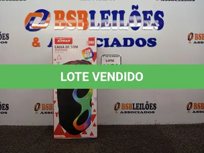 LOTE 115 - 01 CAIXA DE SOM MULTIMÍDIA SEM FIO MARCA XTRAD MODELO CS-29 (NOVO) (NO ESTADO) ATENÇÃO! FAZER A VISITAÇÃO ANTES DE ARREMATAR, NÃO SABEMOS SE FUNCIONA. LEILÃO NÃO TEM GARANTIA E NEM DEVOLUÇÃO, SUJEITO A POSSÍVEIS AVARIAS VISÍVEIS/OCULTAS E/OU AUSÊNCIA DE COMPONENTES.
