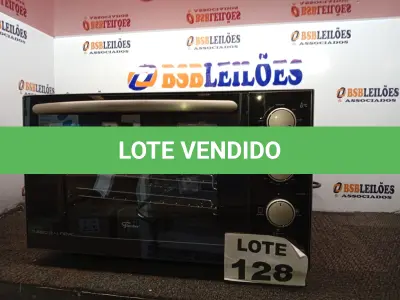 LOTE 128 - 01 - FORNO ELÉTRICO FISCHER TURBO 2.4 NEW BANCADA 48 LITROS 127V (NO ESTADO, NÃO SABEMOS SE FUNCIONA. LEILÃO NÃO TEM GARANTIA E NEM DEVOLUÇÃO, SUJEITO A POSSÍVEIS AVARIAS VISÍVEIS/OCULTAS E/OU AUSÊNCIA DE COMPONENTES)