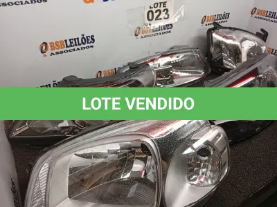 LOTE 023 - 06 – FARÓIS DIVERSOS (NO ESTADO, NÃO SABEMOS SE FUNCIONA. LEILÃO NÃO TEM GARANTIA E NEM DEVOLUÇÃO, SUJEITO A POSSÍVEIS AVARIAS VISÍVEIS/OCULTAS E/OU AUSÊNCIA DE COMPONENTES)
