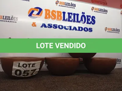 LOTE 057 - 04 - VASOS DE PLANTAS (NO ESTADO, NÃO SABEMOS SE FUNCIONA. LEILÃO NÃO TEM GARANTIA E NEM DEVOLUÇÃO, SUJEITO A POSSÍVEIS AVARIAS VISÍVEIS/OCULTAS E/OU AUSÊNCIA DE COMPONENTES)