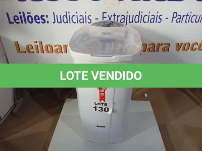 LOTE 130 - 01 - LAVADORA 10KG SEMI AUTOMÁTICA 127V LIBELL (NO ESTADO, NÃO SABEMOS SE FUNCIONA. LEILÃO NÃO TEM GARANTIA E NEM DEVOLUÇÃO, SUJEITO A POSSÍVEIS AVARIAS VISÍVEIS/OCULTAS E/OU AUSÊNCIA DE COMPONENTES)
