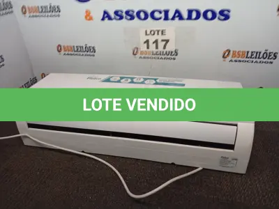 LOTE 117 - 01 – EVAPORADORA 12000 BTUS 220V PHILCO (NO ESTADO, NÃO SABEMOS SE FUNCIONA. LEILÃO NÃO TEM GARANTIA E NEM DEVOLUÇÃO, SUJEITO A POSSÍVEIS AVARIAS VISÍVEIS/OCULTAS E/OU AUSÊNCIA DE COMPONENTES)