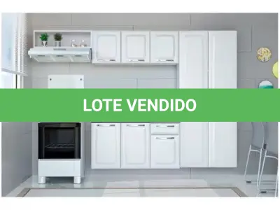 LOTE 145 - 01 - COZINHA BRANCA EM AÇO AMANDA (NO ESTADO, NÃO SABEMOS SE FUNCIONA. LEILÃO NÃO TEM GARANTIA E NEM DEVOLUÇÃO, SUJEITO A POSSÍVEIS AVARIAS VISÍVEIS/OCULTAS E/OU AUSÊNCIA DE COMPONENTES)