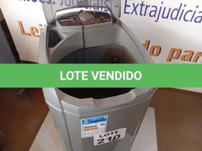 LOTE 210 - 01 - LAVADORA COLORMAQ 10KG 110V (NO ESTADO, NÃO SABEMOS SE FUNCIONA. LEILÃO NÃO TEM GARANTIA E NEM DEVOLUÇÃO, SUJEITO A POSSÍVEIS AVARIAS VISÍVEIS/OCULTAS E/OU AUSÊNCIA DE COMPONENTES)