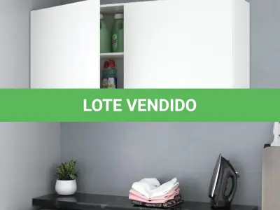 LOTE 060 - 01 - ARMÁRIO LAVANDERIA MULTIUSO 2 PORTAS MULTIMÓVEIS MP5017 BRANCO (NO ESTADO, NÃO SABEMOS SE FUNCIONA. LEILÃO NÃO TEM GARANTIA E NEM DEVOLUÇÃO, SUJEITO A POSSÍVEIS AVARIAS VISÍVEIS/OCULTAS E/OU AUSÊNCIA DE COMPONENTES)