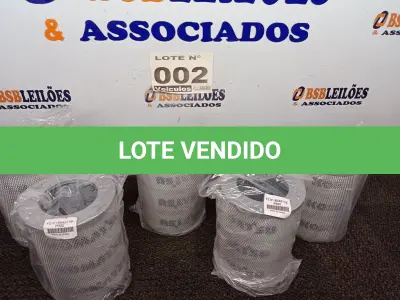 LOTE 002 - 05 - FILTROS HIDRÁULICO KOMATSU 207-60-71182 (NO ESTADO, NÃO SABEMOS SE FUNCIONA. LEILÃO NÃO TEM GARANTIA E NEM DEVOLUÇÃO, SUJEITO A POSSÍVEIS AVARIAS VISÍVEIS/OCULTAS E/OU AUSÊNCIA DE COMPONENTES)