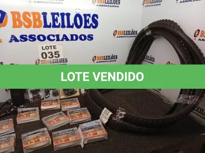LOTE 035 - 22 – ITENS PARA BICICLETAS (NO ESTADO, NÃO SABEMOS SE FUNCIONA. LEILÃO NÃO TEM GARANTIA E NEM DEVOLUÇÃO, SUJEITO A POSSÍVEIS AVARIAS VISÍVEIS/OCULTAS E/OU AUSÊNCIA DE COMPONENTES)