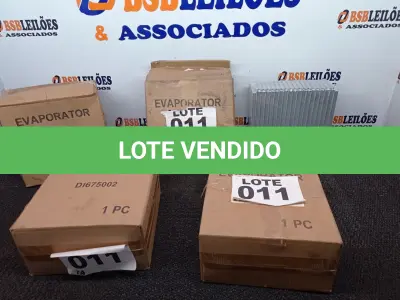 LOTE 011 - 04 - EVAPORADOR AR CONDICIONADO VOLKSWAGEN GOL, PARATI, SAVEIRO (NO ESTADO, NÃO SABEMOS SE FUNCIONA. LEILÃO NÃO TEM GARANTIA E NEM DEVOLUÇÃO, SUJEITO A POSSÍVEIS AVARIAS VISÍVEIS/OCULTAS E/OU AUSÊNCIA DE COMPONENTES)