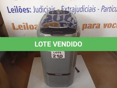 LOTE 210 - 01 - LAVADORA COLORMAQ 10KG 110V (NO ESTADO, NÃO SABEMOS SE FUNCIONA. LEILÃO NÃO TEM GARANTIA E NEM DEVOLUÇÃO, SUJEITO A POSSÍVEIS AVARIAS VISÍVEIS/OCULTAS E/OU AUSÊNCIA DE COMPONENTES)