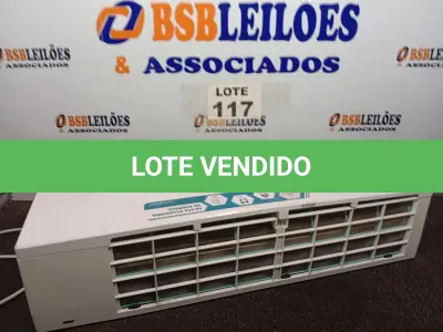 LOTE 117 - 01 – EVAPORADORA 12000 BTUS 220V PHILCO (NO ESTADO, NÃO SABEMOS SE FUNCIONA. LEILÃO NÃO TEM GARANTIA E NEM DEVOLUÇÃO, SUJEITO A POSSÍVEIS AVARIAS VISÍVEIS/OCULTAS E/OU AUSÊNCIA DE COMPONENTES)