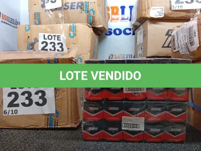 LOTE 233 - 400 - LÂMPADAS FAROL H4 12VOLTS (NO ESTADO, NÃO SABEMOS SE FUNCIONA. LEILÃO NÃO TEM GARANTIA E NEM DEVOLUÇÃO, SUJEITO A POSSÍVEIS AVARIAS VISÍVEIS/OCULTAS E/OU AUSÊNCIA DE COMPONENTES)