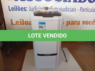LOTE 216 - 01 - LAVADORA COLORMAQ 15KG 110V (NO ESTADO, NÃO SABEMOS SE FUNCIONA. LEILÃO NÃO TEM GARANTIA E NEM DEVOLUÇÃO, SUJEITO A POSSÍVEIS AVARIAS VISÍVEIS/OCULTAS E/OU AUSÊNCIA DE COMPONENTES)