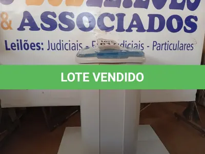LOTE 017 - 01 - TANQUINHO NEWMAQ 10KG 110V (NO ESTADO, NÃO SABEMOS SE FUNCIONA. LEILÃO NÃO TEM GARANTIA E NEM DEVOLUÇÃO, SUJEITO A POSSÍVEIS AVARIAS VISÍVEIS/OCULTAS E/OU AUSÊNCIA DE COMPONENTES)