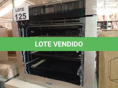 LOTE 125 - 01 - FORNO ELÉTRICO DE EMBUTIR TECNO PROFESSIONAL 73L TO73EXDP - 220V -TO73EXDBP (NO ESTADO, NÃO SABEMOS SE FUNCIONA. LEILÃO NÃO TEM GARANTIA E NEM DEVOLUÇÃO, SUJEITO A POSSÍVEIS AVARIAS VISÍVEIS/OCULTAS E/OU AUSÊNCIA DE COMPONENTES)
