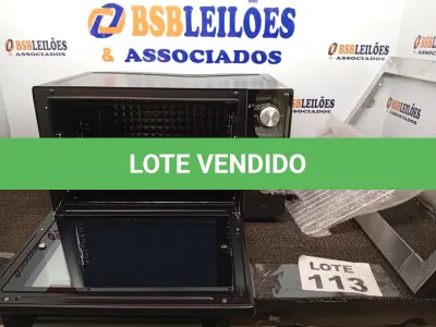 LOTE 113 - 01 - FORNO ELÉTRICO DE EMBUTIR BRITÂNIA BFE47E 47 LITROS 110V (NO ESTADO, NÃO SABEMOS SE FUNCIONA. LEILÃO NÃO TEM GARANTIA E NEM DEVOLUÇÃO, SUJEITO A POSSÍVEIS AVARIAS VISÍVEIS/OCULTAS E/OU AUSÊNCIA DE COMPONENTES)