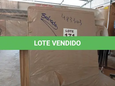 LOTE 171 - 01 - BERÇO MINI CAMA RETRÔ MÓVEIS PEROBA BRANCO (NO ESTADO, NÃO SABEMOS SE FUNCIONA. LEILÃO NÃO TEM GARANTIA E NEM DEVOLUÇÃO, SUJEITO A POSSÍVEIS AVARIAS VISÍVEIS/OCULTAS E/OU AUSÊNCIA DE COMPONENTES)