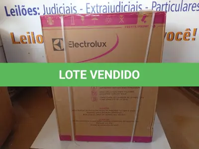 LOTE 195 - 01 - LAVA-LOUÇAS ELECTROLUX 10 SERVIÇOS COM FUNÇÃO HIGIENIZAR LL10X - INOX - 110 VOLTS (LACRADA) (NO ESTADO, NÃO SABEMOS SE FUNCIONA. LEILÃO NÃO TEM GARANTIA E NEM DEVOLUÇÃO, SUJEITO A POSSÍVEIS AVARIAS VISÍVEIS/OCULTAS E/OU AUSÊNCIA DE COMPONENTES)