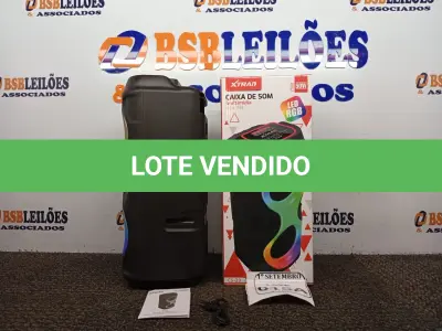 LOTE 015 - 01 CAIXA DE SOM MULTIMÍDIA SEM FIO MARCA XTRAD MODELO CS-29 (NOVO) (NO ESTADO) ATENÇÃO! FAZER A VISITAÇÃO ANTES DE ARREMATAR, NÃO SABEMOS SE FUNCIONA. LEILÃO NÃO TEM GARANTIA E NEM DEVOLUÇÃO, SUJEITO A POSSÍVEIS AVARIAS VISÍVEIS/OCULTAS E/OU AUSÊNCIA DE COMPONENTES.