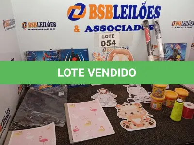 LOTE 054 - 20 – ITENS DE PAPELARIA DIVERSOS (NO ESTADO, NÃO SABEMOS SE FUNCIONA. LEILÃO NÃO TEM GARANTIA E NEM DEVOLUÇÃO, SUJEITO A POSSÍVEIS AVARIAS VISÍVEIS/OCULTAS E/OU AUSÊNCIA DE COMPONENTES)