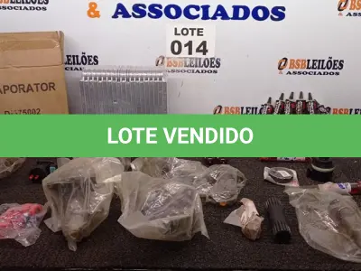LOTE 014 - 30 – ITENS AUTOMOTIVOS DIVERSOS (NO ESTADO, NÃO SABEMOS SE FUNCIONA. LEILÃO NÃO TEM GARANTIA E NEM DEVOLUÇÃO, SUJEITO A POSSÍVEIS AVARIAS VISÍVEIS/OCULTAS E/OU AUSÊNCIA DE COMPONENTES)