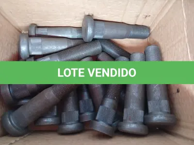 LOTE 218 - 20 - PARAFUSOS DE RODA 96MM FEY (NO ESTADO, NÃO SABEMOS SE FUNCIONA. LEILÃO NÃO TEM GARANTIA E NEM DEVOLUÇÃO, SUJEITO A POSSÍVEIS AVARIAS VISÍVEIS/OCULTAS E/OU AUSÊNCIA DE COMPONENTES)