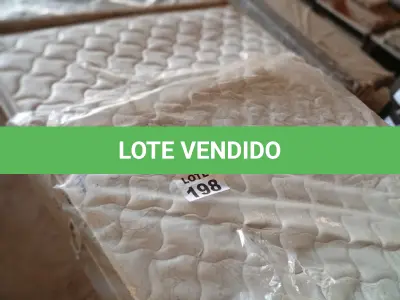 LOTE 198 - 01 - COLCHÃO CASAL ORTOBOM AIRTECH SPRING POCKET 138X25X188 (NO ESTADO, NÃO SABEMOS SE FUNCIONA. LEILÃO NÃO TEM GARANTIA E NEM DEVOLUÇÃO, SUJEITO A POSSÍVEIS AVARIAS VISÍVEIS/OCULTAS E/OU AUSÊNCIA DE COMPONENTES)