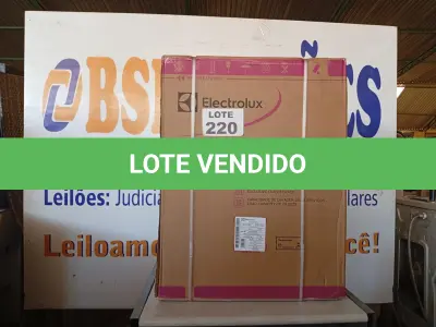 LOTE 220 - 01 - LAVA-LOUÇAS ELECTROLUX 10 SERVIÇOS COM FUNÇÃO HIGIENIZAR LL10X - INOX - 110 VOLTS (LACRADA) (NO ESTADO, NÃO SABEMOS SE FUNCIONA. LEILÃO NÃO TEM GARANTIA E NEM DEVOLUÇÃO, SUJEITO A POSSÍVEIS AVARIAS VISÍVEIS/OCULTAS E/OU AUSÊNCIA DE COMPONENTES)