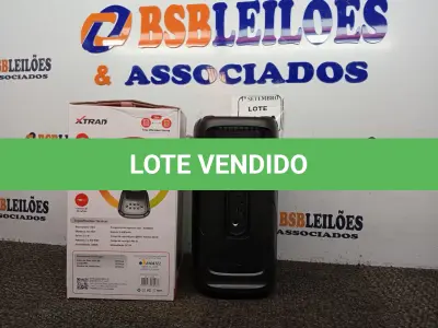 LOTE 055 - 01 RÁDIO PORTÁTIL COM BLUETOOTH MARCA GRASEP MODELO D-3207. (NOVO) (NO ESTADO) ATENÇÃO! FAZER A VISITAÇÃO ANTES DE ARREMATAR, NÃO SABEMOS SE FUNCIONA. LEILÃO NÃO TEM GARANTIA E NEM DEVOLUÇÃO, SUJEITO A POSSÍVEIS AVARIAS VISÍVEIS/OCULTAS E/OU AUSÊNCIA DE COMPONENTES.