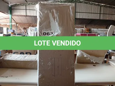 LOTE 063 - 01 - ARMARIO MULTIUSO SAO PAULO MDP BRANCO UV TEX (NO ESTADO, NÃO SABEMOS SE FUNCIONA. LEILÃO NÃO TEM GARANTIA E NEM DEVOLUÇÃO, SUJEITO A POSSÍVEIS AVARIAS VISÍVEIS/OCULTAS E/OU AUSÊNCIA DE COMPONENTES)