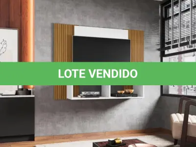 LOTE 139 - 01 - PAINEL PARA TV ATÉ 42 POLEGADAS 2 NICHOS NAVI MÓVEIS BECHARA (NO ESTADO, NÃO SABEMOS SE FUNCIONA. LEILÃO NÃO TEM GARANTIA E NEM DEVOLUÇÃO, SUJEITO A POSSÍVEIS AVARIAS VISÍVEIS/OCULTAS E/OU AUSÊNCIA DE COMPONENTES)