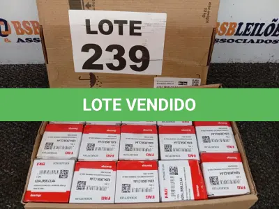 LOTE 239 - 60 - ROLAMENTOS 6204 FAG (NO ESTADO, NÃO SABEMOS SE FUNCIONA. LEILÃO NÃO TEM GARANTIA E NEM DEVOLUÇÃO, SUJEITO A POSSÍVEIS AVARIAS VISÍVEIS/OCULTAS E/OU AUSÊNCIA DE COMPONENTES)