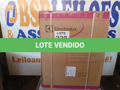 LOTE 220 - 01 - LAVA-LOUÇAS ELECTROLUX 10 SERVIÇOS COM FUNÇÃO HIGIENIZAR LL10X - INOX - 110 VOLTS (LACRADA) (NO ESTADO, NÃO SABEMOS SE FUNCIONA. LEILÃO NÃO TEM GARANTIA E NEM DEVOLUÇÃO, SUJEITO A POSSÍVEIS AVARIAS VISÍVEIS/OCULTAS E/OU AUSÊNCIA DE COMPONENTES)