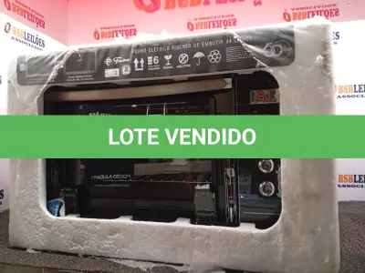 LOTE 116 - 01 - FORNO ELÉTRICO FISCHER NEW GRATINATTO DE EMBUTIR 44L INOX 110V (NO ESTADO, NÃO SABEMOS SE FUNCIONA. LEILÃO NÃO TEM GARANTIA E NEM DEVOLUÇÃO, SUJEITO A POSSÍVEIS AVARIAS VISÍVEIS/OCULTAS E/OU AUSÊNCIA DE COMPONENTES)