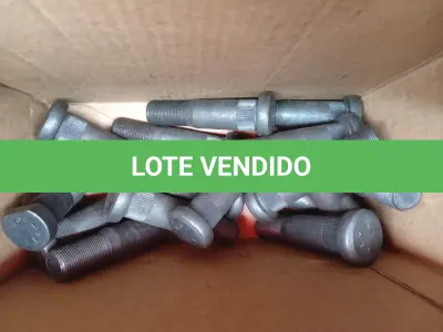 LOTE 224 - 20 - PARAFUSOS DE RODA 96MM FEY (NO ESTADO, NÃO SABEMOS SE FUNCIONA. LEILÃO NÃO TEM GARANTIA E NEM DEVOLUÇÃO, SUJEITO A POSSÍVEIS AVARIAS VISÍVEIS/OCULTAS E/OU AUSÊNCIA DE COMPONENTES)