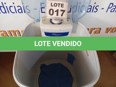 LOTE 017 - 01 - TANQUINHO NEWMAQ 10KG 110V (NO ESTADO, NÃO SABEMOS SE FUNCIONA. LEILÃO NÃO TEM GARANTIA E NEM DEVOLUÇÃO, SUJEITO A POSSÍVEIS AVARIAS VISÍVEIS/OCULTAS E/OU AUSÊNCIA DE COMPONENTES)