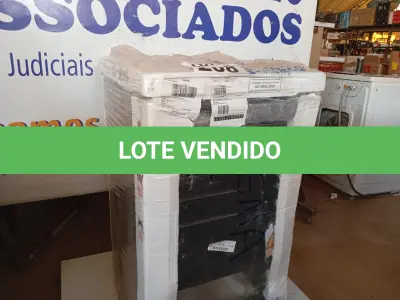 LOTE 208 - 01 - FOGÃO DAKO DIPLOMATA 4 BOCAS PRETO - BIVOLT (NO ESTADO, NÃO SABEMOS SE FUNCIONA. LEILÃO NÃO TEM GARANTIA E NEM DEVOLUÇÃO, SUJEITO A POSSÍVEIS AVARIAS VISÍVEIS/OCULTAS E/OU AUSÊNCIA DE COMPONENTES)