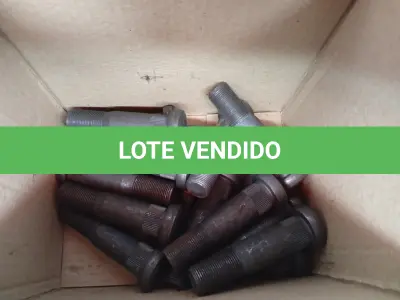 LOTE 240 - 20 - PARAFUSOS DE RODA 96MM FEY (NO ESTADO, NÃO SABEMOS SE FUNCIONA. LEILÃO NÃO TEM GARANTIA E NEM DEVOLUÇÃO, SUJEITO A POSSÍVEIS AVARIAS VISÍVEIS/OCULTAS E/OU AUSÊNCIA DE COMPONENTES)
