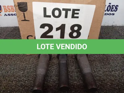 LOTE 218 - 20 - PARAFUSOS DE RODA 96MM FEY (NO ESTADO, NÃO SABEMOS SE FUNCIONA. LEILÃO NÃO TEM GARANTIA E NEM DEVOLUÇÃO, SUJEITO A POSSÍVEIS AVARIAS VISÍVEIS/OCULTAS E/OU AUSÊNCIA DE COMPONENTES)