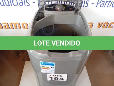 LOTE 194 - 01 - LAVADORA COLORMAQ 10KG 110V (NO ESTADO, NÃO SABEMOS SE FUNCIONA. LEILÃO NÃO TEM GARANTIA E NEM DEVOLUÇÃO, SUJEITO A POSSÍVEIS AVARIAS VISÍVEIS/OCULTAS E/OU AUSÊNCIA DE COMPONENTES)