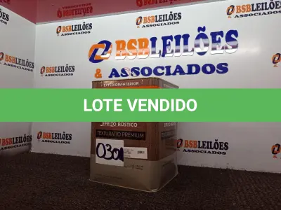 LOTE 030 - 01 LATA DE TINTA TEXTURATTO PREMIUM EFEITO RÚSTICO INTERIOR/EXTERIOR SUVINIL 25KG. (NO ESTADO) ATENÇÃO! FAZER A VISITAÇÃO ANTES DE ARREMATAR, NÃO SABEMOS SE FUNCIONA. LEILÃO NÃO TEM GARANTIA E NEM DEVOLUÇÃO, SUJEITO A POSSÍVEIS AVARIAS VISÍVEIS/OCULTAS E/OU AUSÊNCIA DE COMPONENTES.
