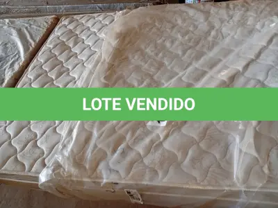 LOTE 198 - 01 - COLCHÃO CASAL ORTOBOM AIRTECH SPRING POCKET 138X25X188 (NO ESTADO, NÃO SABEMOS SE FUNCIONA. LEILÃO NÃO TEM GARANTIA E NEM DEVOLUÇÃO, SUJEITO A POSSÍVEIS AVARIAS VISÍVEIS/OCULTAS E/OU AUSÊNCIA DE COMPONENTES)