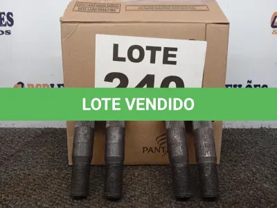 LOTE 240 - 20 - PARAFUSOS DE RODA 96MM FEY (NO ESTADO, NÃO SABEMOS SE FUNCIONA. LEILÃO NÃO TEM GARANTIA E NEM DEVOLUÇÃO, SUJEITO A POSSÍVEIS AVARIAS VISÍVEIS/OCULTAS E/OU AUSÊNCIA DE COMPONENTES)