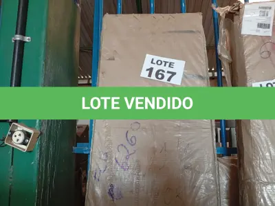 LOTE 167 - 01 - GUARDA-ROUPA SOLTEIRO DORIPEL 4 PORTAS 2 GAVETAS TREVISO (NO ESTADO, NÃO SABEMOS SE FUNCIONA. LEILÃO NÃO TEM GARANTIA E NEM DEVOLUÇÃO, SUJEITO A POSSÍVEIS AVARIAS VISÍVEIS/OCULTAS E/OU AUSÊNCIA DE COMPONENTES)