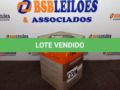 LOTE 030 - 01 LATA DE TINTA TEXTURATTO PREMIUM EFEITO RÚSTICO INTERIOR/EXTERIOR SUVINIL 25KG. (NO ESTADO) ATENÇÃO! FAZER A VISITAÇÃO ANTES DE ARREMATAR, NÃO SABEMOS SE FUNCIONA. LEILÃO NÃO TEM GARANTIA E NEM DEVOLUÇÃO, SUJEITO A POSSÍVEIS AVARIAS VISÍVEIS/OCULTAS E/OU AUSÊNCIA DE COMPONENTES.