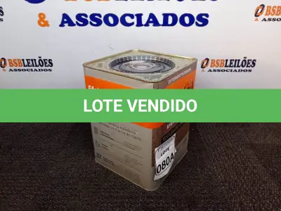 LOTE 080 - 01 LATA DE TINTA TEXTURATTO PREMIUM EFEITO RÚSTICO INTERIOR/EXTERIOR SUVINIL 25KG. (NO ESTADO) ATENÇÃO! FAZER A VISITAÇÃO ANTES DE ARREMATAR, NÃO SABEMOS SE FUNCIONA. LEILÃO NÃO TEM GARANTIA E NEM DEVOLUÇÃO, SUJEITO A POSSÍVEIS AVARIAS VISÍVEIS/OCULTAS E/OU AUSÊNCIA DE COMPONENTES.