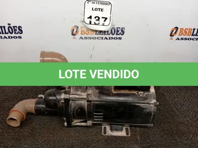 LOTE 137 - 01 MOTOR DE INDUÇÃO MONOFÁSICO DE GAIOLA. (NO ESTADO) ATENÇÃO! FAZER A VISITAÇÃO ANTES DE ARREMATAR, NÃO SABEMOS SE FUNCIONA. LEILÃO NÃO TEM GARANTIA E NEM DEVOLUÇÃO, SUJEITO A POSSÍVEIS AVARIAS VISÍVEIS/OCULTAS E/OU AUSÊNCIA DE COMPONENTES.