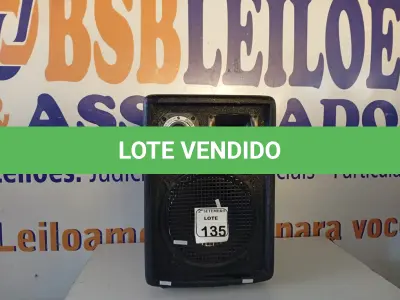 LOTE 135 - 01 CAIXA DE SOM PASSIVA MARCA WGK MODELO TW900. (NO ESTADO) ATENÇÃO! FAZER A VISITAÇÃO ANTES DE ARREMATAR, NÃO SABEMOS SE FUNCIONA. LEILÃO NÃO TEM GARANTIA E NEM DEVOLUÇÃO, SUJEITO A POSSÍVEIS AVARIAS VISÍVEIS/OCULTAS E/OU AUSÊNCIA DE COMPONENTES.